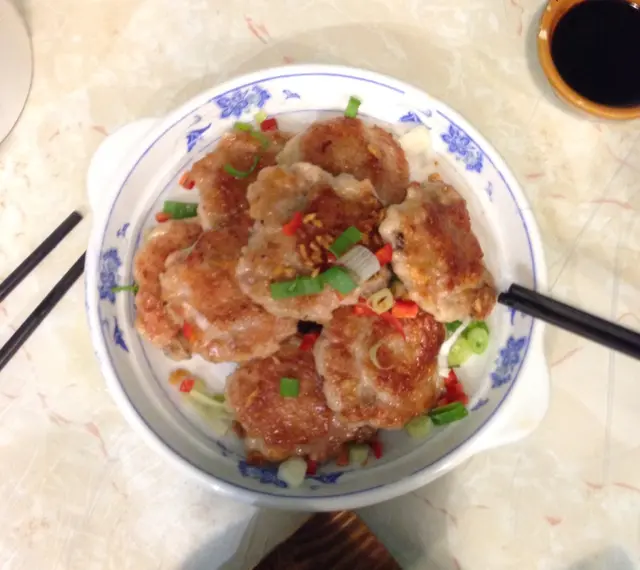 煎肉餅（$148）普普通通，徧咸