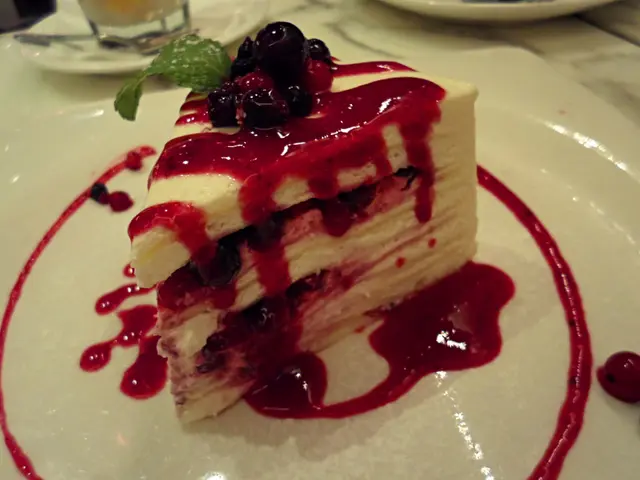 野莓酸酸甜甜中和蛋糕的heavy口感