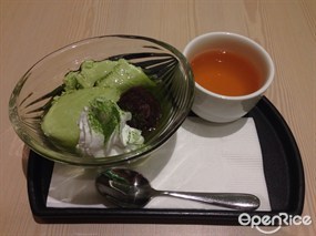 綠茶杏仁豆腐 - 沙田的抹茶館
