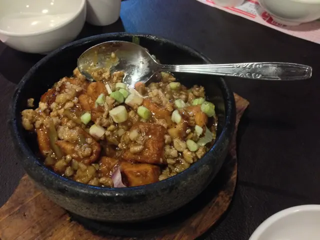 麻婆肉鬆燒豆腐