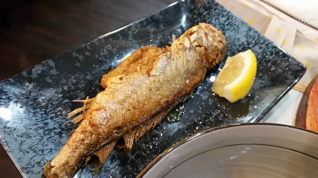 炸黄花魚