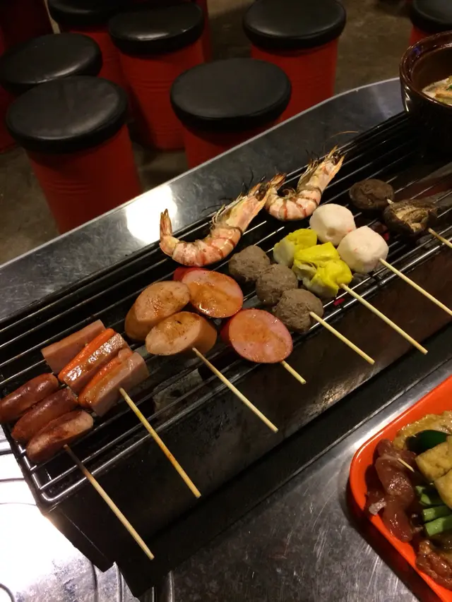 左二像餐肉的火腿扒夠特別