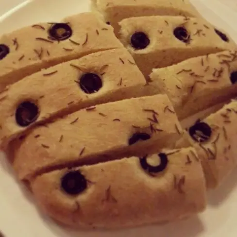Home made focaccia