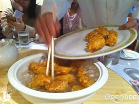 香蕉拔絲 - 尖沙咀的鹿鳴春飯店