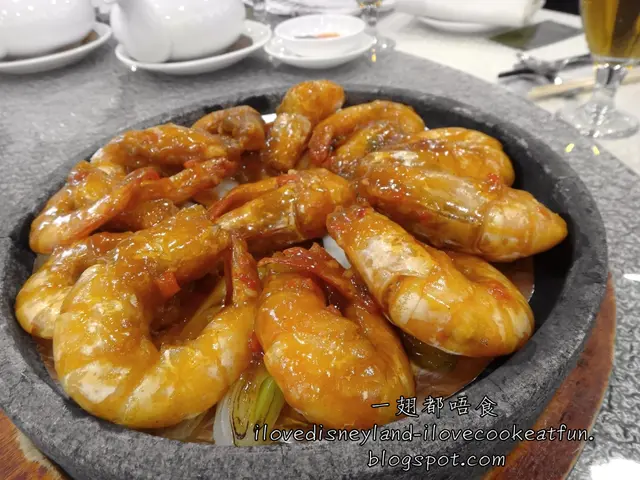 石板乾燒大蝦