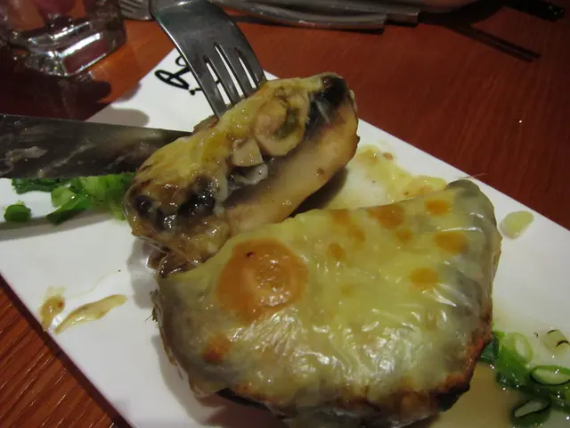 燒芝士有珍寶大蘑菇釀生蠔