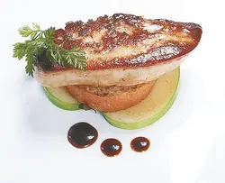 Pan fried foie gras