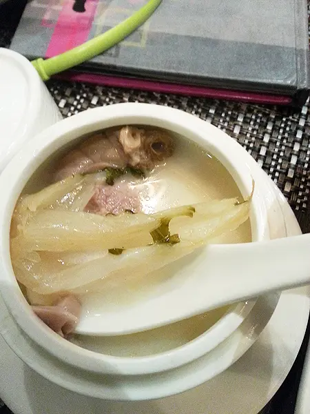 杏汁豬肺湯$58