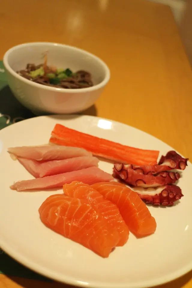 刺身、壽司、冷麵