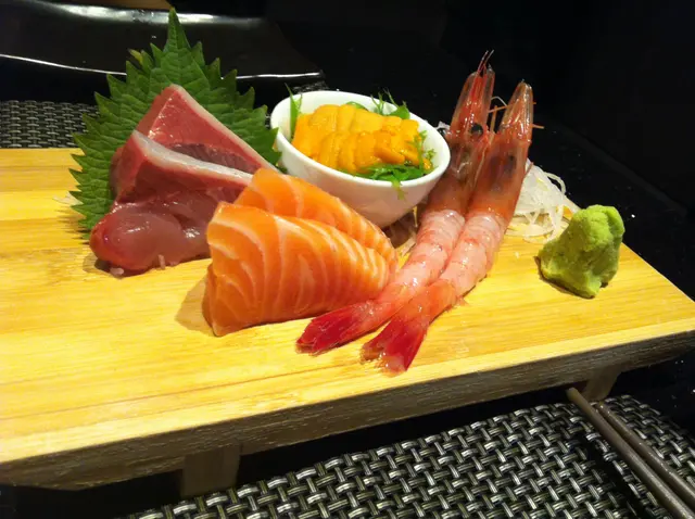 4色刺身(有海膽!)