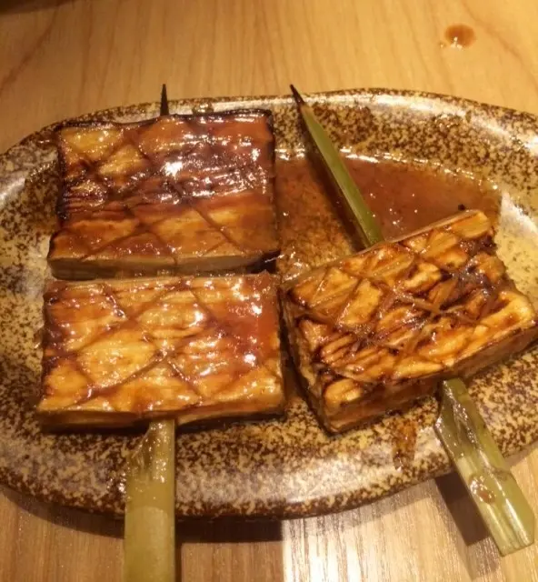 醬汁惹味, 但茄子有點硬