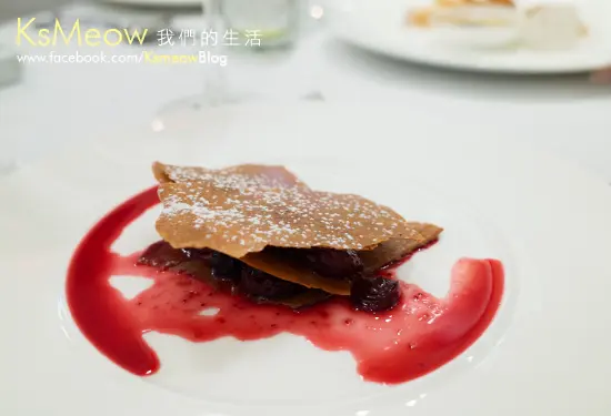 野莓甜點賣相吸引!