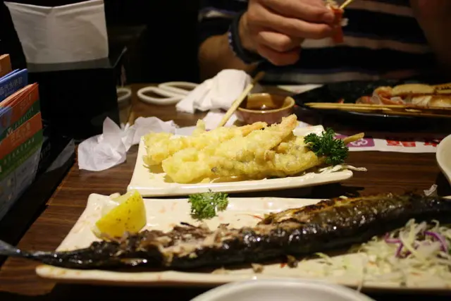 多春天婦羅及秋刀魚