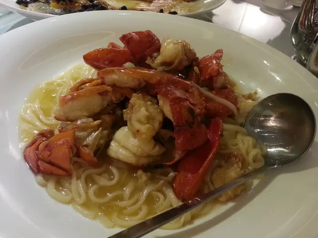 全場最正，龍蝦烏冬