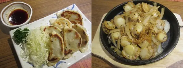 餃子皮略厚, 帆立貝鮮味亦欠奉