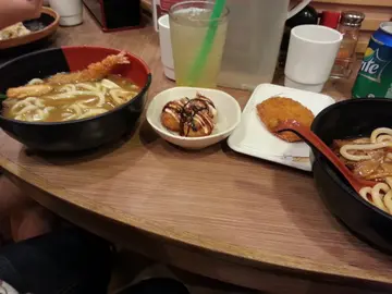 薯饼，章鱼烧