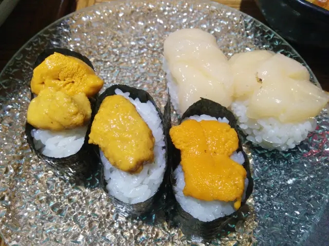 帶子壽司/海膽壽司