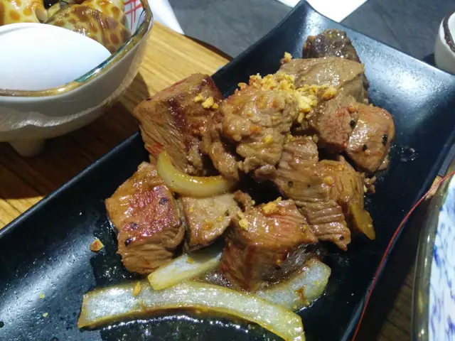 蒜香牛肉粒