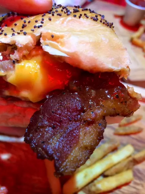 德州燒烤漢堡 ($83)