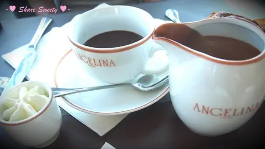 <<signature item-- Angelina Hot Chocolate>>