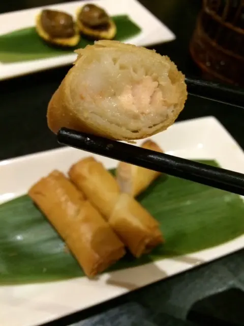 三文魚春卷