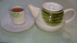 濃郁的普洱茶