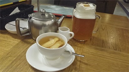 1. 杏仁忌廉香蜜茶
2. 蜜糖蘋果茶
