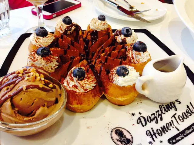 巧克力鬆餅正常餅底(麻糬餡)