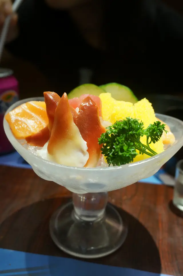 三文魚、吞拿魚、北寄貝、希靈魚