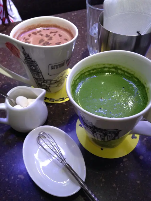 熱可可 抹茶鮮奶