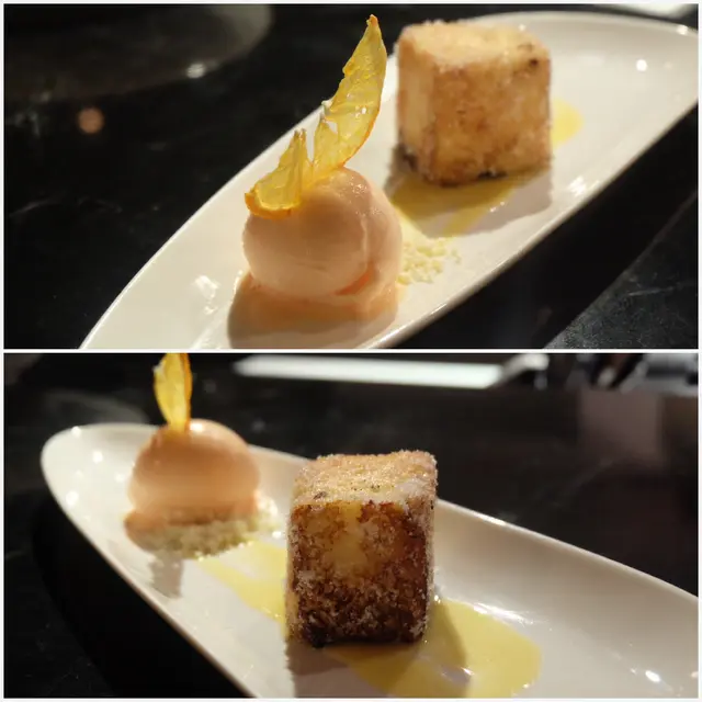 Torrija and Orange