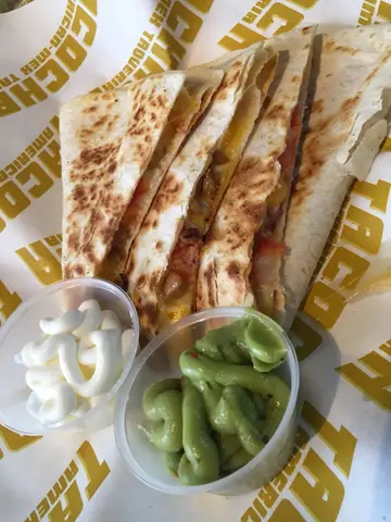 Pollo quesadilla! Best in HK