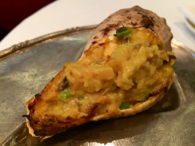 葡式焗釀響螺 ($48/隻)