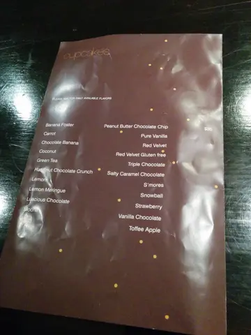 monthly selection menu