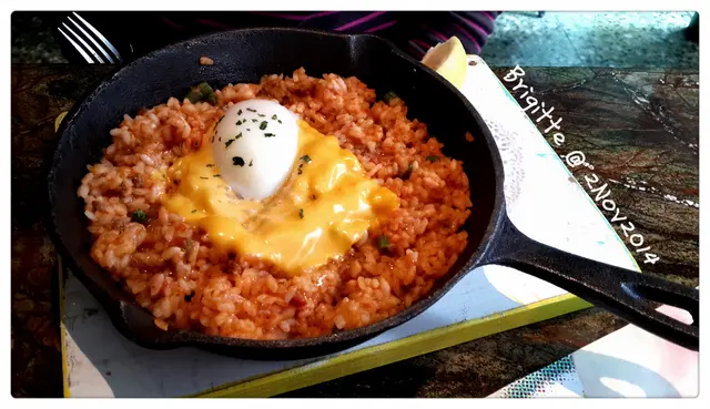 Beef Paella w/ Slow Cooked Egg