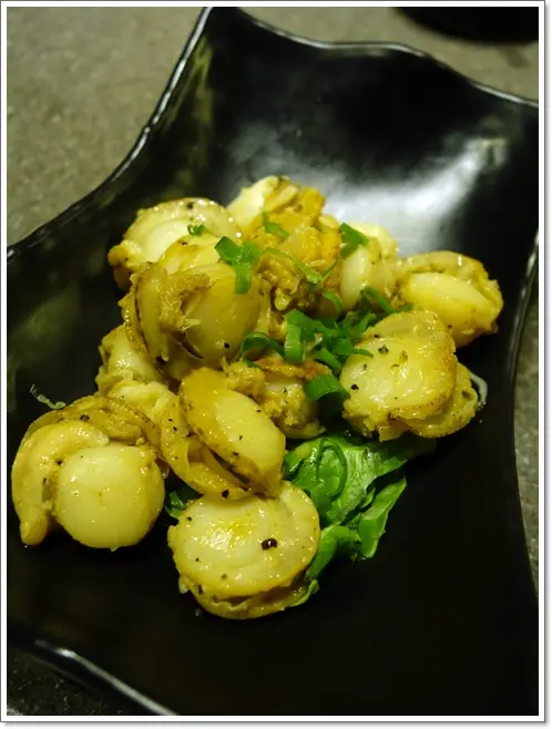 牛油蒜香炒帶子