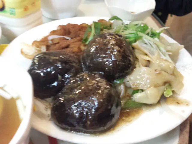 蝦子冬茹撈鵝腸河