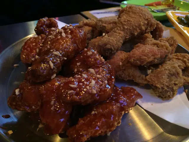 原味併香辣炸雞