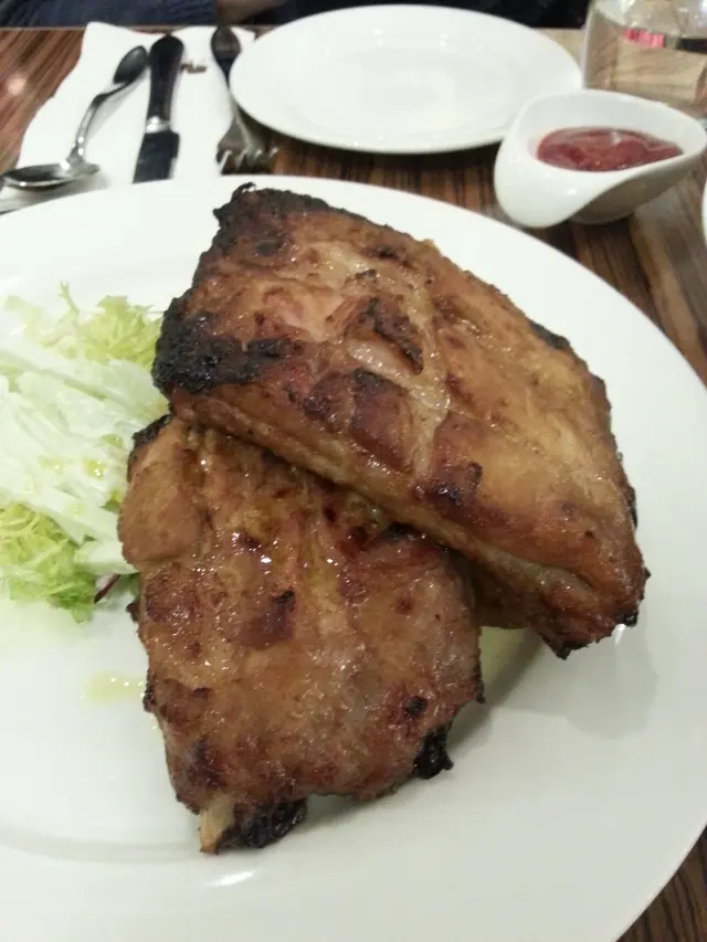 Baby Back Ribs with Apple Sauce