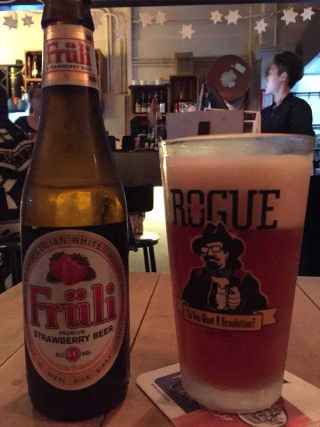 士多啤梨 craft beer，好鮮甜，正！女仔至愛！！！