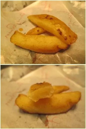 內外粉綿, 但薯香味突出
