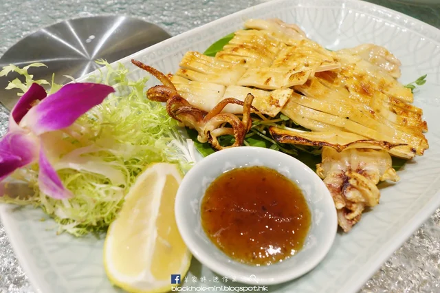 魷魚味很濃,口感不會太韌,沾醬酸酸餐廳 香港 尖沙咀 百樂小館 食評