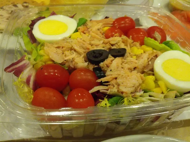 三文魚碎雜菜沙律