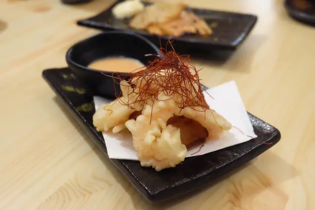 銀次特製沙律蝦