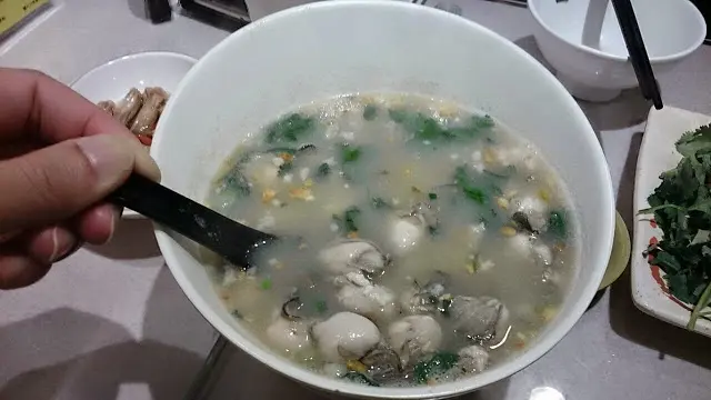 蠔仔粥,是必食的!大大碗才$35