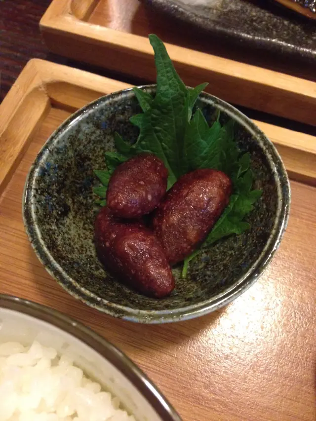 配菜,似係烤日本蕃薯仔