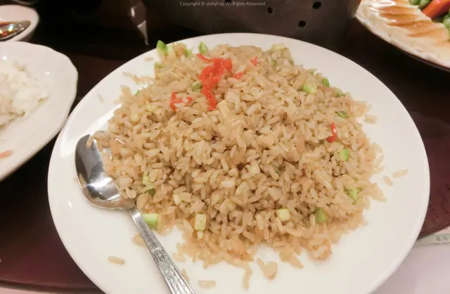 薑茸炒有機糙米飯