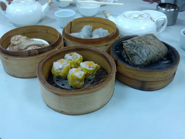 豬肚燒賣、燒賣、糯米雞、潮洲粉果