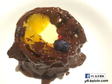 Lavender (薰衣草)  La Boulle de Chocolat (拉布勒朱古力配血橙奶凍伴櫻桃魚子)