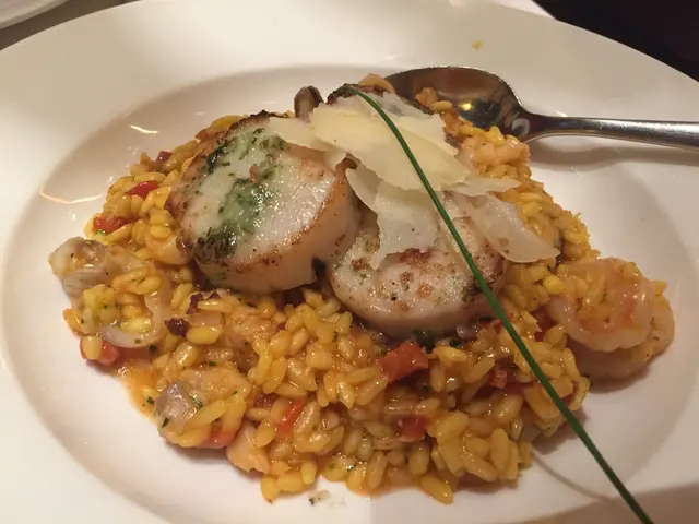 西班牙海鮮燴飯配帶子